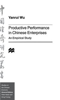 bokomslag Productive Performance of Chinese Enterprises