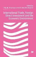 bokomslag International Trade, Foreign Direct Investment, and the Economic Environment