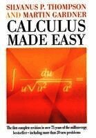 Martin Gardner, Silvanus Phillips Thompson - Calculus Made Easy, Inbunden