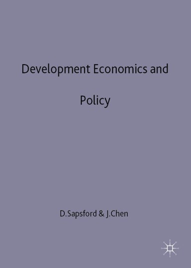 bokomslag Development Economics and Policy