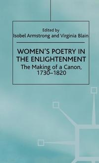 bokomslag Women's Poetry in the Enlightenment: the Making of a Canon, 1730-1820