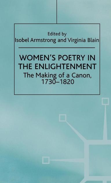 bokomslag Women's Poetry in the Enlightenment