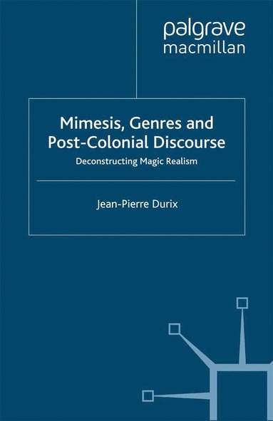 bokomslag Mimesis, Genres and Post-Colonial Discourse