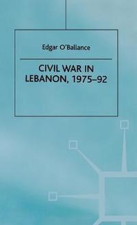 bokomslag Civil War in Lebanon, 1975-92