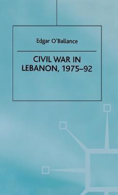 Civil War in Lebanon, 1975-92 1