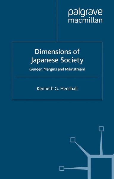 bokomslag Dimensions of Japanese Society