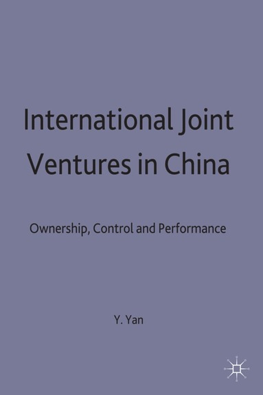 bokomslag International Joint Ventures in China