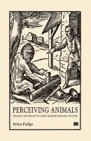 NA NA, Na Na, Erica Fudge - Perceiving Animals, Inbunden