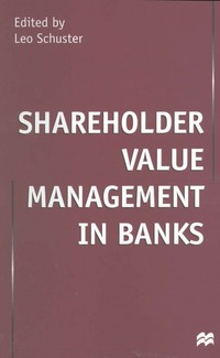 bokomslag Shareholder Value Management in Banks