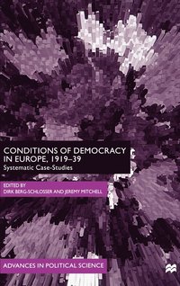bokomslag Conditions of Democracy in Europe, 1919-39