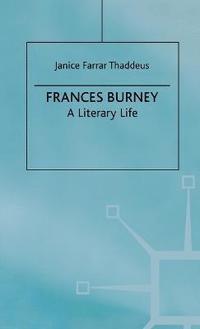 bokomslag Frances Burney