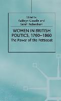 bokomslag Women in British Politics, 1780-1860