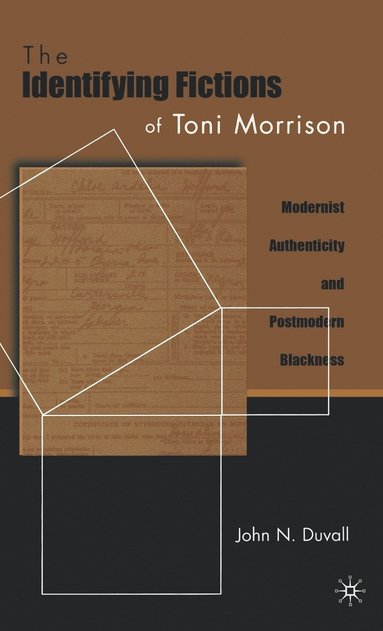 bokomslag The Identifying Fictions of Toni Morrison