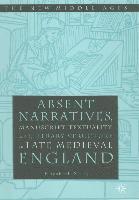 bokomslag Absent Narratives, Manuscript Textuality