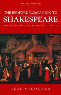 bokomslag Bedford Companion to Shakespeare