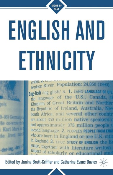 bokomslag English and Ethnicity