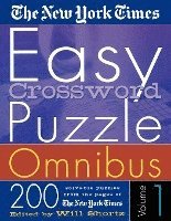 bokomslag The New York Times Easy Crossword Puzzle Omnibus Volume 1: 200 Solvable Puzzles from the Pages of the New York Times