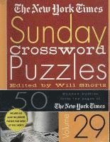 bokomslag The New York Times Sunday Crossword Puzzles Volume 29: 50 Sunday Puzzles from the Pages of the New York Times
