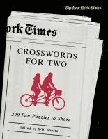 bokomslag The New York Times Crosswords for Two