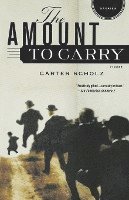 The Amount to Carry: Stories 1