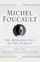 Michel Foucault, Frederic Gros - The Hermeneutics of the Subject, Häftad