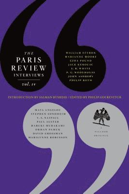 bokomslag Paris Review Interviews Iv