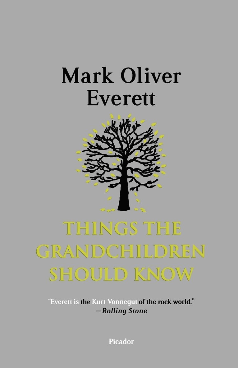Mark Oliver Everett - Things the Grandchildren Should Know, Häftad