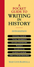 bokomslag A Pocket Guide to Writing in History