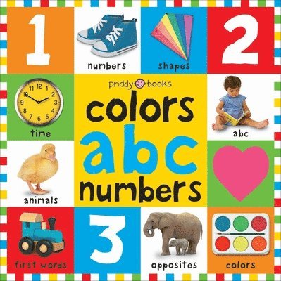 Roger Priddy - Big Board Books Colors, Abc, Numbers, Kartonnage