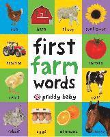 Roger Priddy - First 100 Padded: First Farm Words, Kartonnage