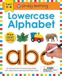 bokomslag Wipe Clean Workbook: Lowercase Alphabet (Enclosed Spiral Binding): Ages 3-6; With Pen & Flash Cards
