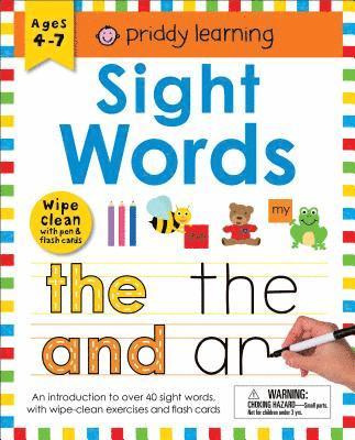 bokomslag Wipe Clean Workbook: Sight Words (enclosed spiral binding)