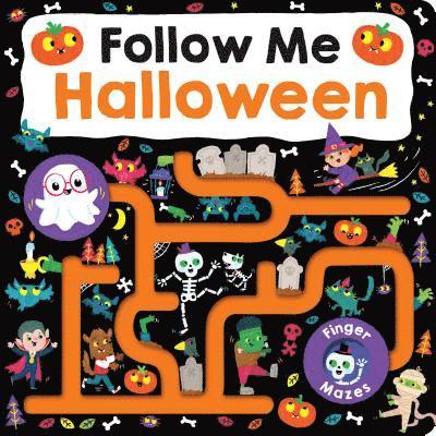 Roger Priddy - Maze Book: Follow Me Halloween, Kartonnage