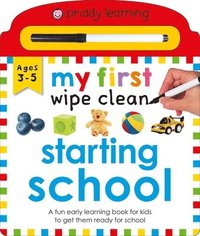 bokomslag Priddy Learning: My First Wipe Clean Starting School