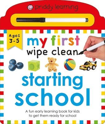 Priddy Learning: My First Wipe Clean Starting School 1