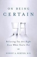 On Being Certain 1