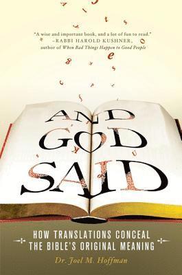 bokomslag And God Said