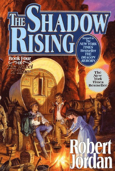 Robert Jordan - The Shadow Rising: Book Four of 'The Wheel of Time', Inbunden