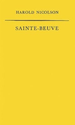 Sainte-Beuve 1