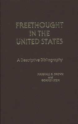 bokomslag Freethought in the United States