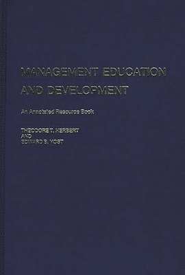 bokomslag Management Education and Development