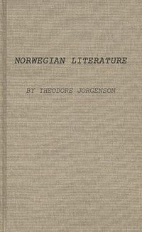 bokomslag Norwegian Literature in Medieval and Early Modern Times