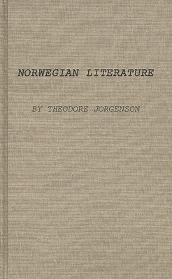 Norwegian Literature in Medieval and Early Modern Times 1