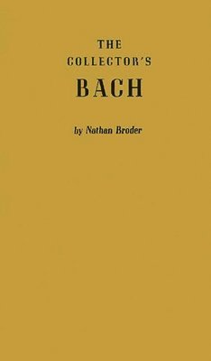 Collector's Bach 1