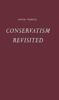 bokomslag Conservatism Revisited.