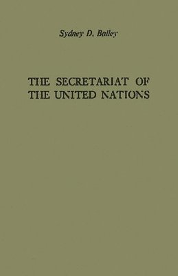 Secretariat of the United Nations. 1