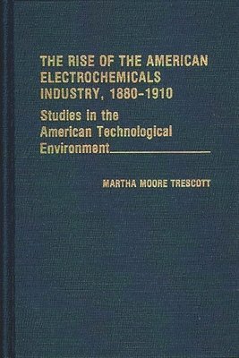 bokomslag Rise of the American Electrochemicals Industry, 1880-1910.