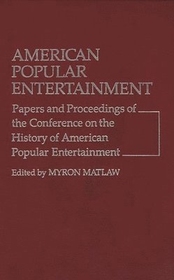 American Popular Entertainment 1