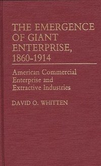 bokomslag The Emergence of Giant Enterprise, 1860-1914