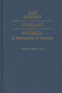 bokomslag Sonnet in England and America